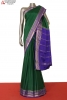 Contrast Classic Pure Mysore Crepe Silk Saree